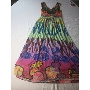 desigual floral mesh maxi dress Desigual Women's Slim Floral Dress Black at Amazon Women's Clothing store